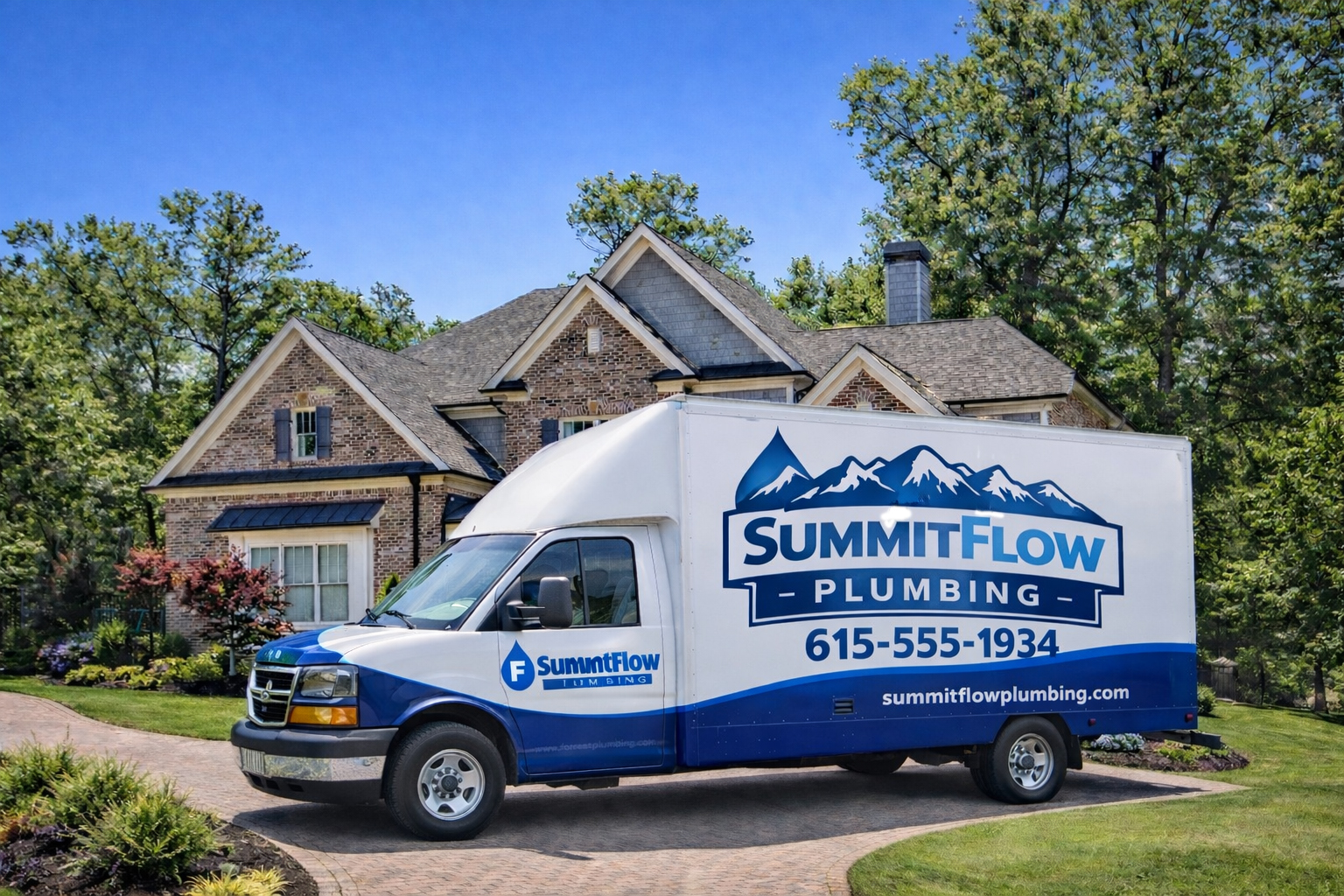 SummitFlow Plumbing Service Truck